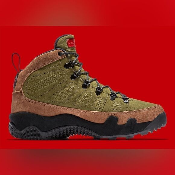 Air Jordan 9 Boot Beef And Broccoli Military Brown AR4491-200 Size 8 - 14 main image 5
